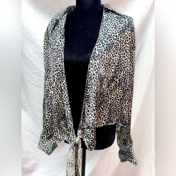 Vintage Eva Laurel New York 100% silk top-size 14 - Picture 1 of 3